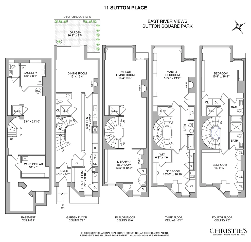 Unit for sale at 11 SUTTON Place, Manhattan, NY 10022