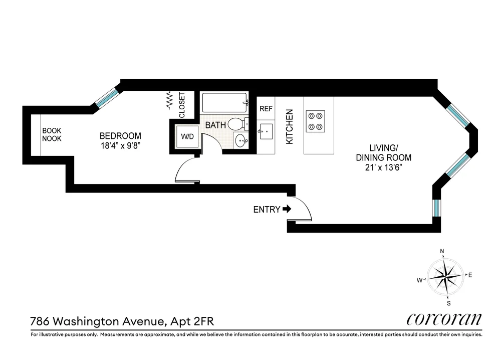 Unit for sale at 786 WASHINGTON Avenue, Brooklyn, NY 11238