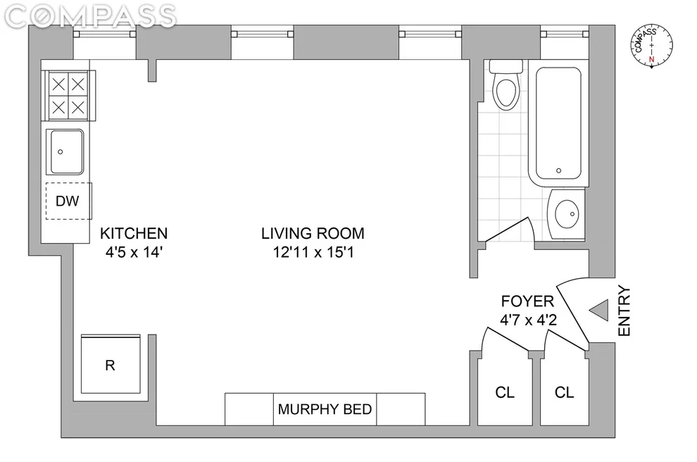 Unit for sale at 80 Winthrop Street, Brooklyn, NY 11225
