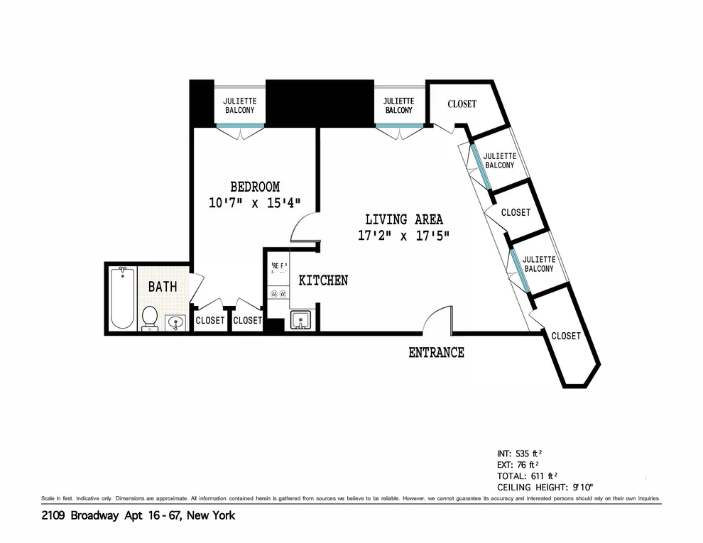 Unit for sale at 2109 Broadway, Manhattan, NY 10023