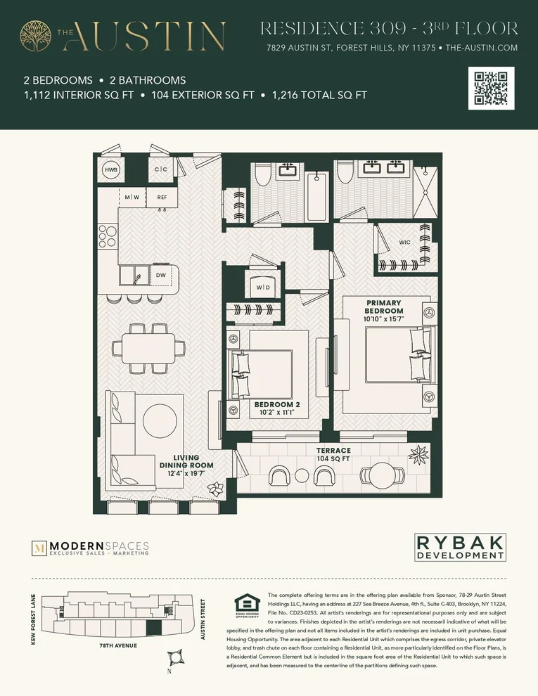 Unit for sale at 78-29 Austin Street, Queens, NY 11375