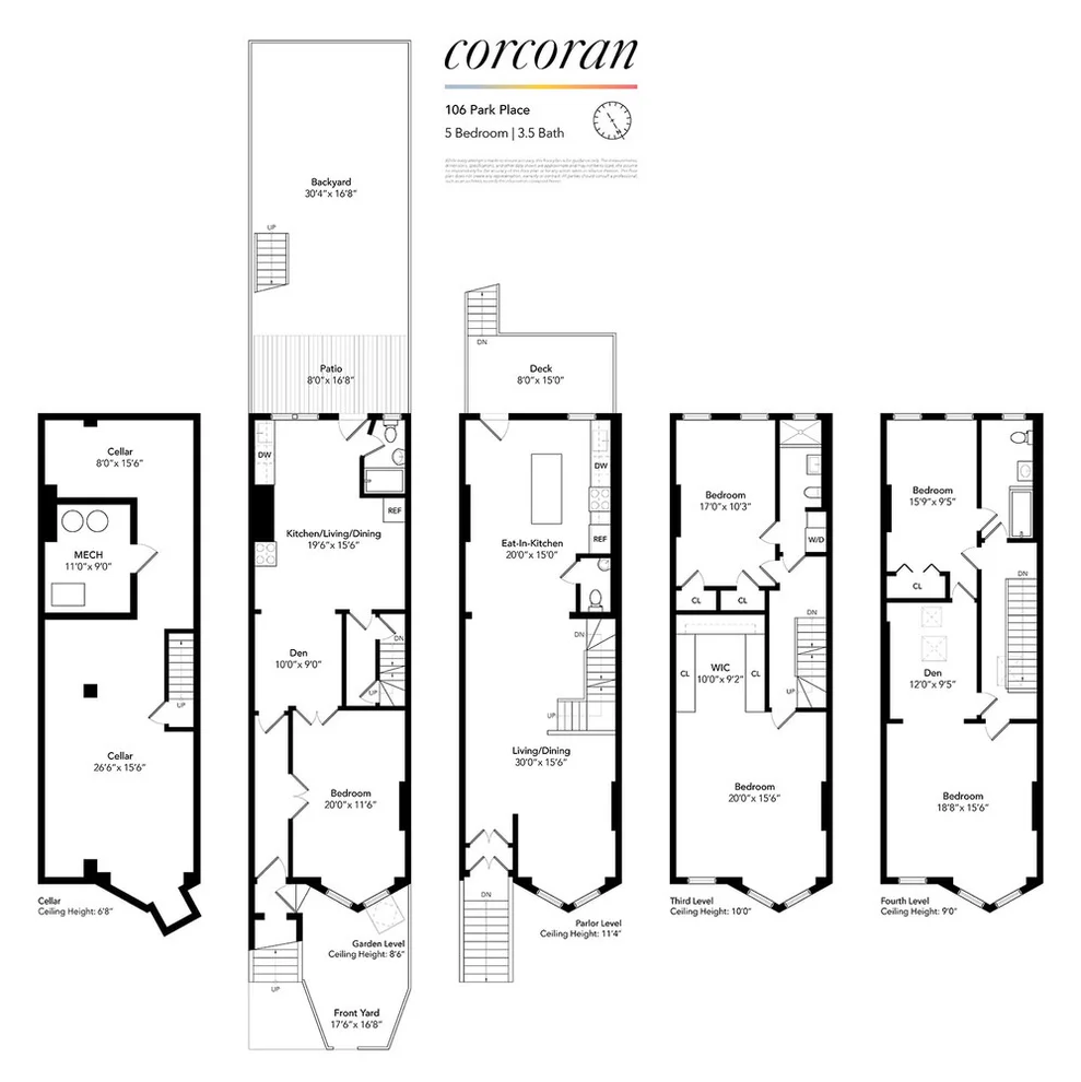 Unit for sale at 106 PARK Place, Brooklyn, NY 11217