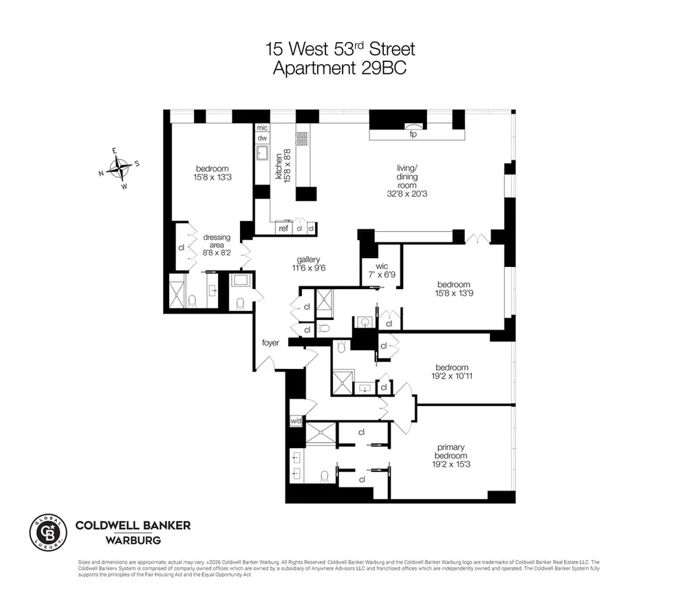 Unit for sale at 15 W 53RD Street, Manhattan, NY 10019