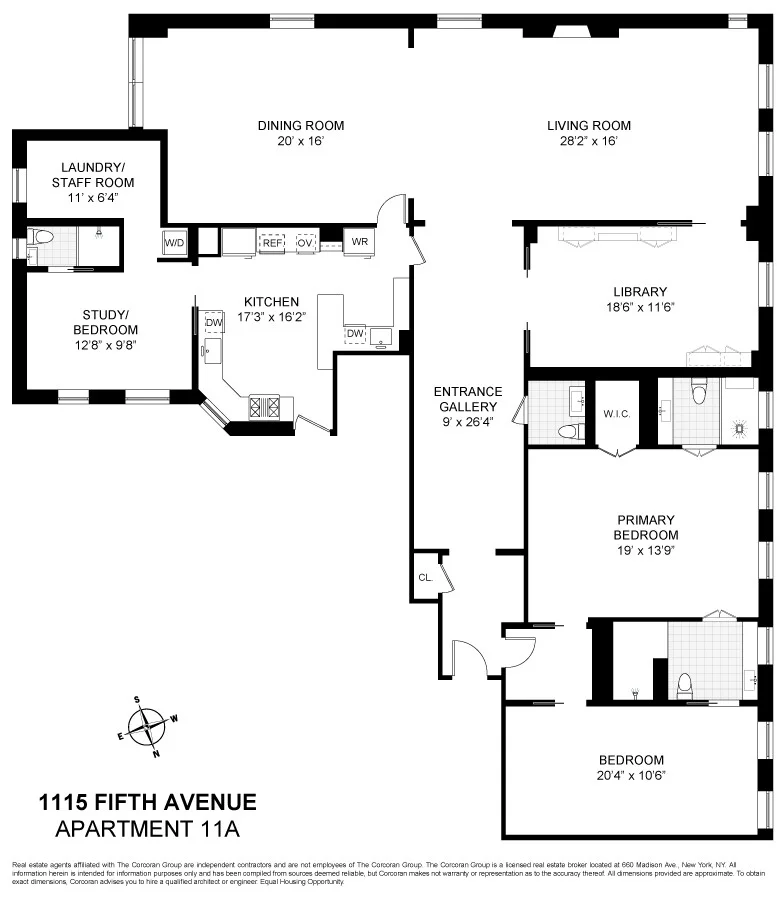 Unit for sale at 1115 5TH Avenue, Manhattan, NY 10128