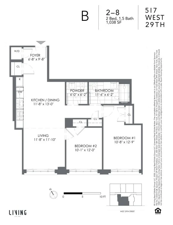 Unit for sale at 517 W 29th Street, Manhattan, NY 10001