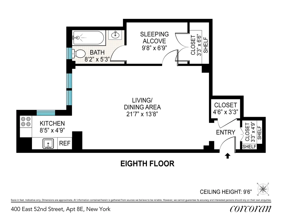 Unit for sale at 400 E 52ND Street, Manhattan, NY 10022