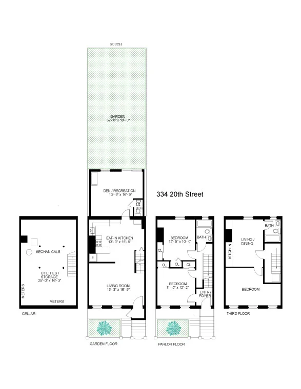 Unit for sale at 334 20th Street, Brooklyn, NY 11215