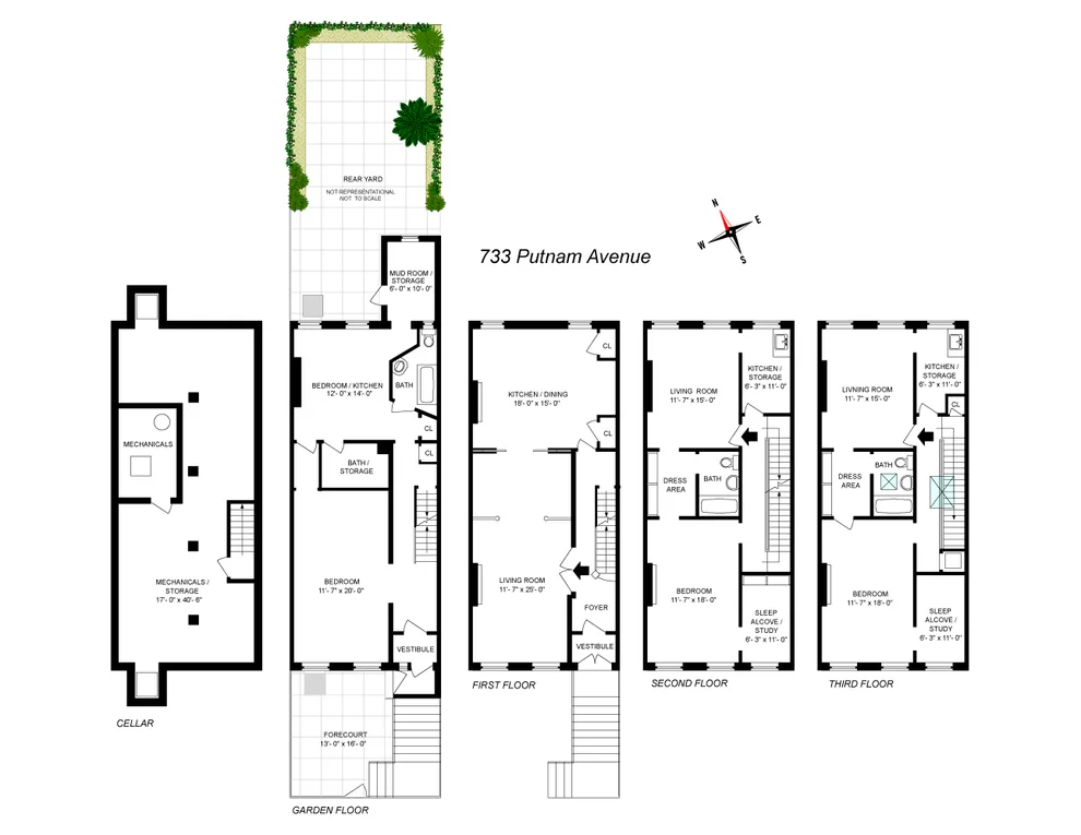 Unit for sale at 733 PUTNAM Avenue, Brooklyn, NY 11221