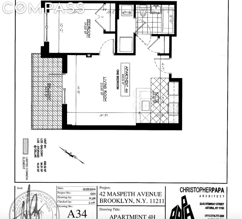 Unit for sale at 42 Maspeth Avenue, Brooklyn, NY 11211