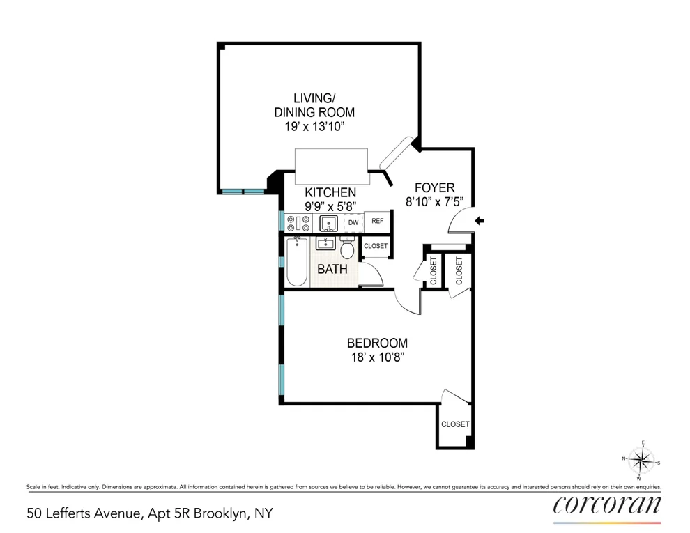 Unit for sale at 50 LEFFERTS Avenue, Brooklyn, NY 11225