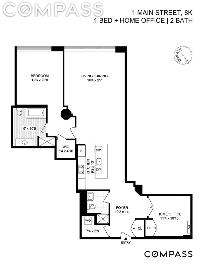 Unit for sale at 1 Main Street, Brooklyn, NY 11201