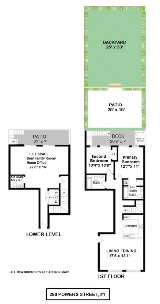 Unit for sale at 290 POWERS Street, Brooklyn, NY 11211