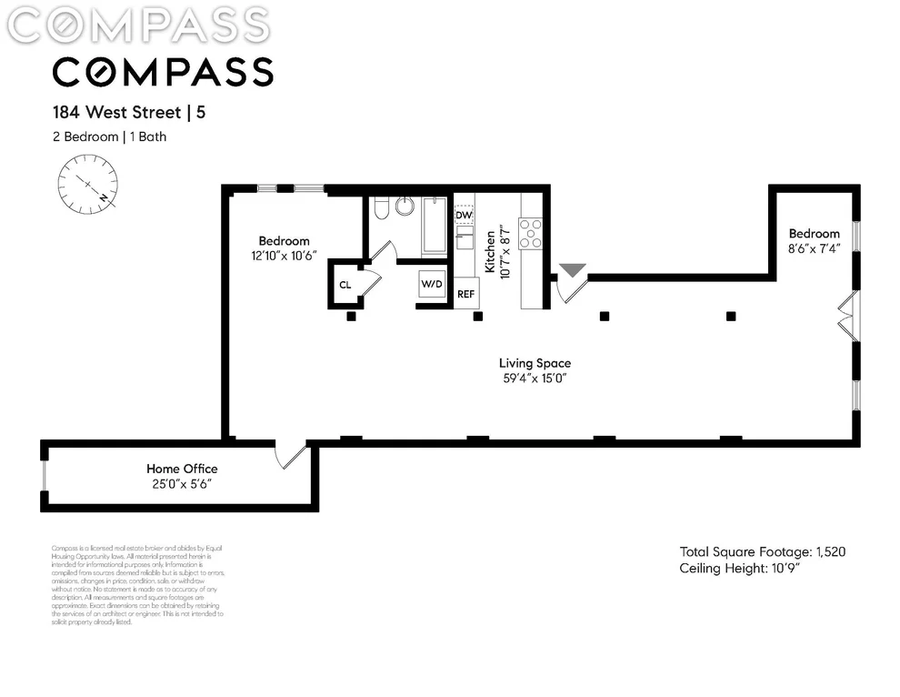 Unit for sale at 190 West Street, Brooklyn, NY 11222