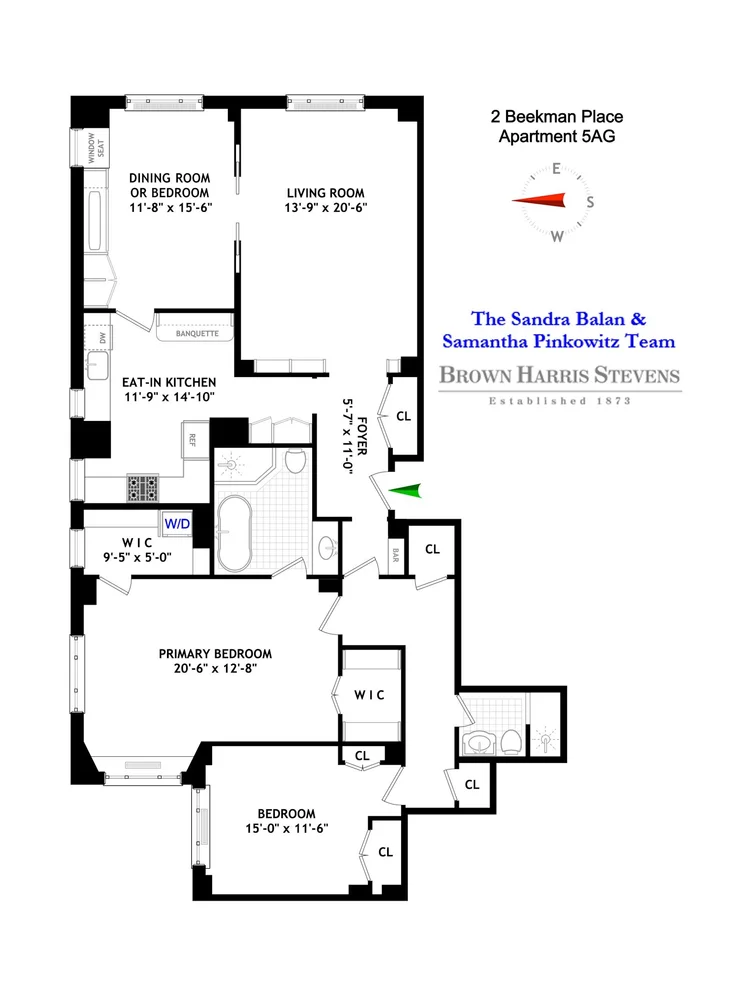 Unit for sale at 2 BEEKMAN Place, Manhattan, NY 10022