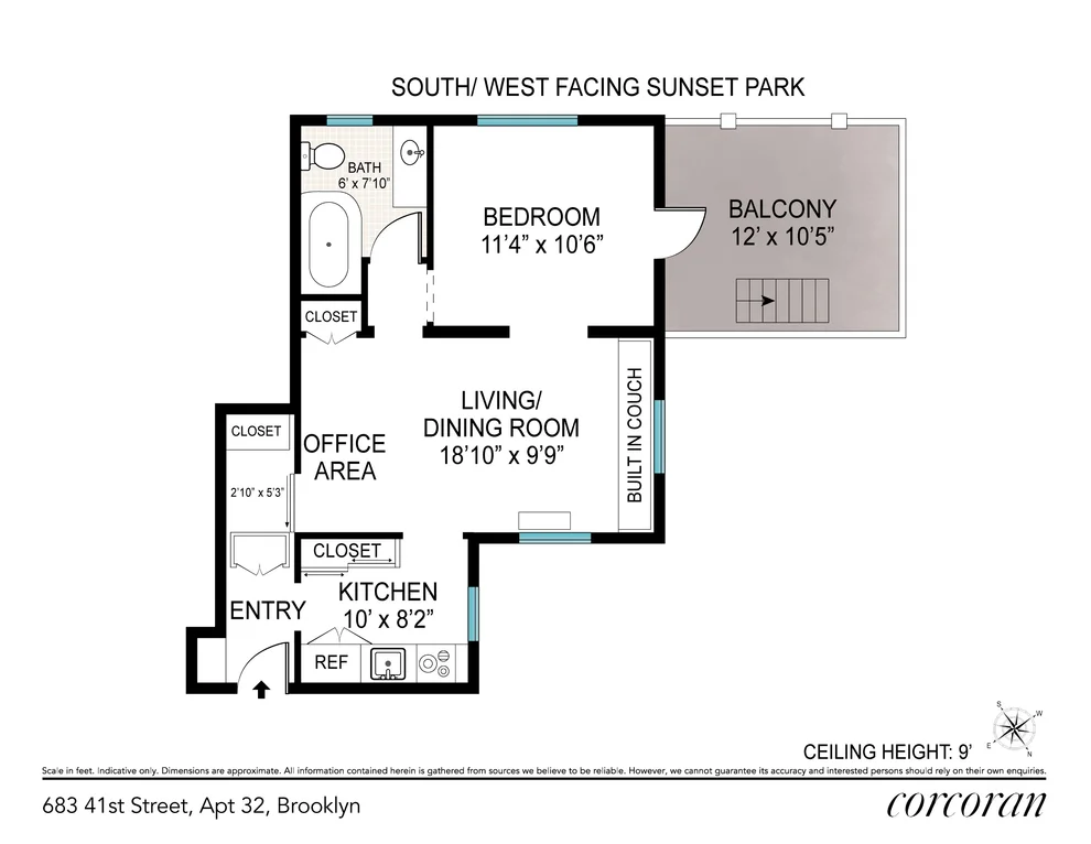 Unit for sale at 683 41ST Street, Brooklyn, NY 11232