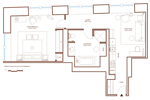 Unit for sale at 55 Wall Street, Manhattan, NY 10005