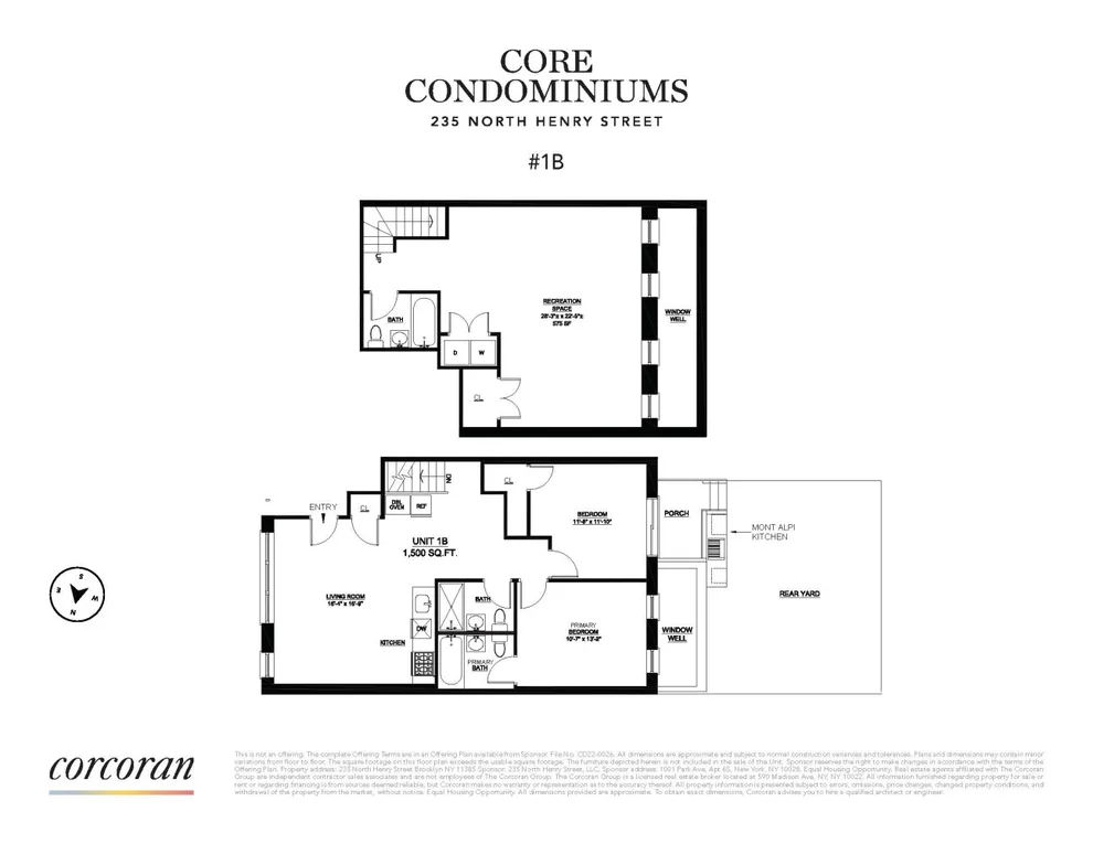 Unit for sale at 235 N HENRY Street, Brooklyn, NY 11222