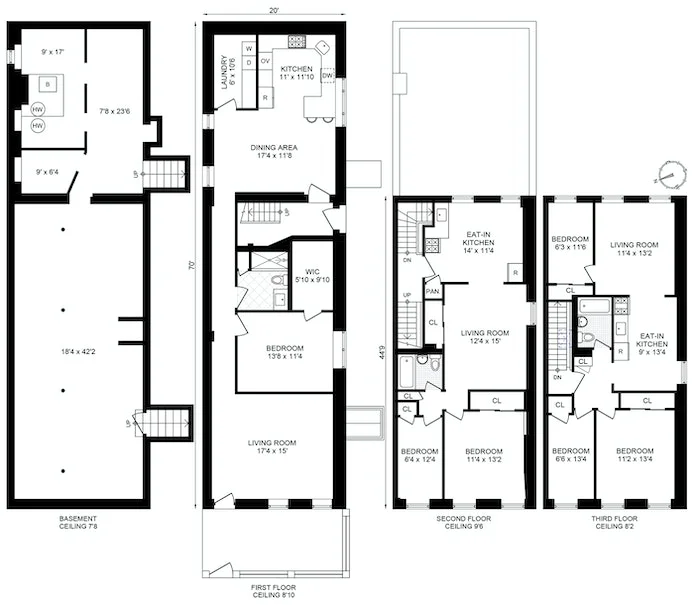 Unit for sale at 527 CLINTON Street, Brooklyn, NY 11231