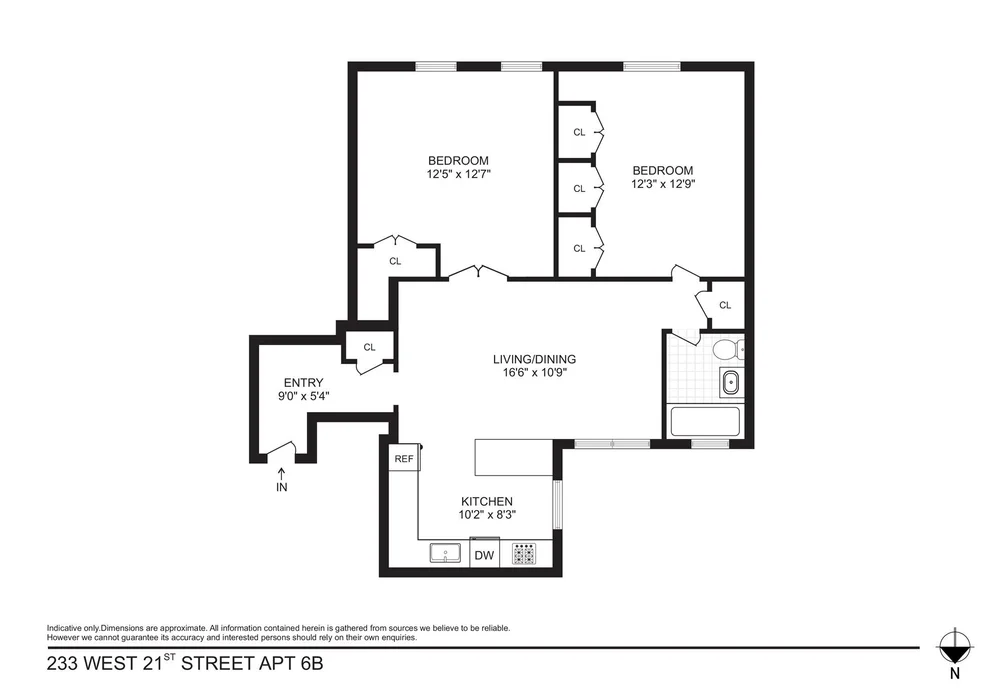 Unit for sale at 233 W 21ST Street, Manhattan, NY 10011
