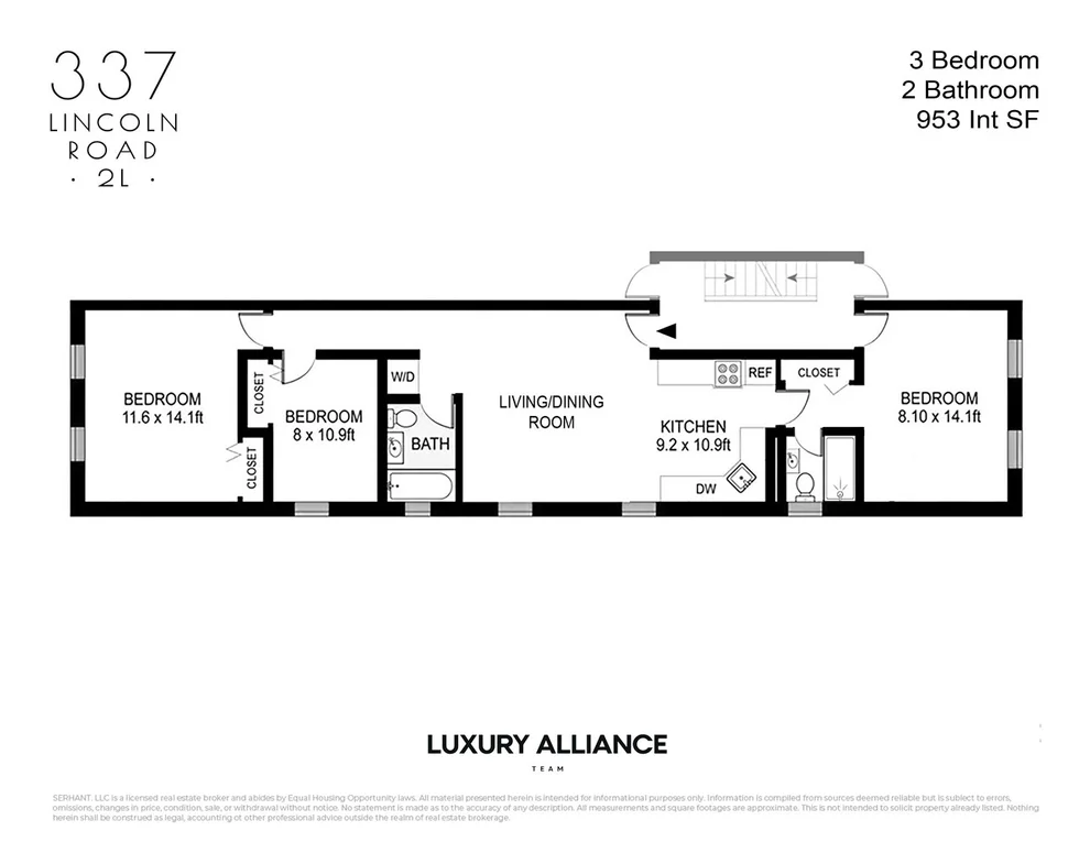 Unit for sale at 337 LINCOLN Road, Brooklyn, NY 11225