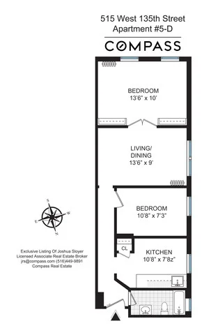 Unit for sale at 515 W 135th Street, Manhattan, NY 10031