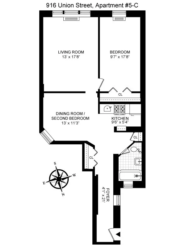 Unit for sale at 916 Union Street, Brooklyn, NY 11215