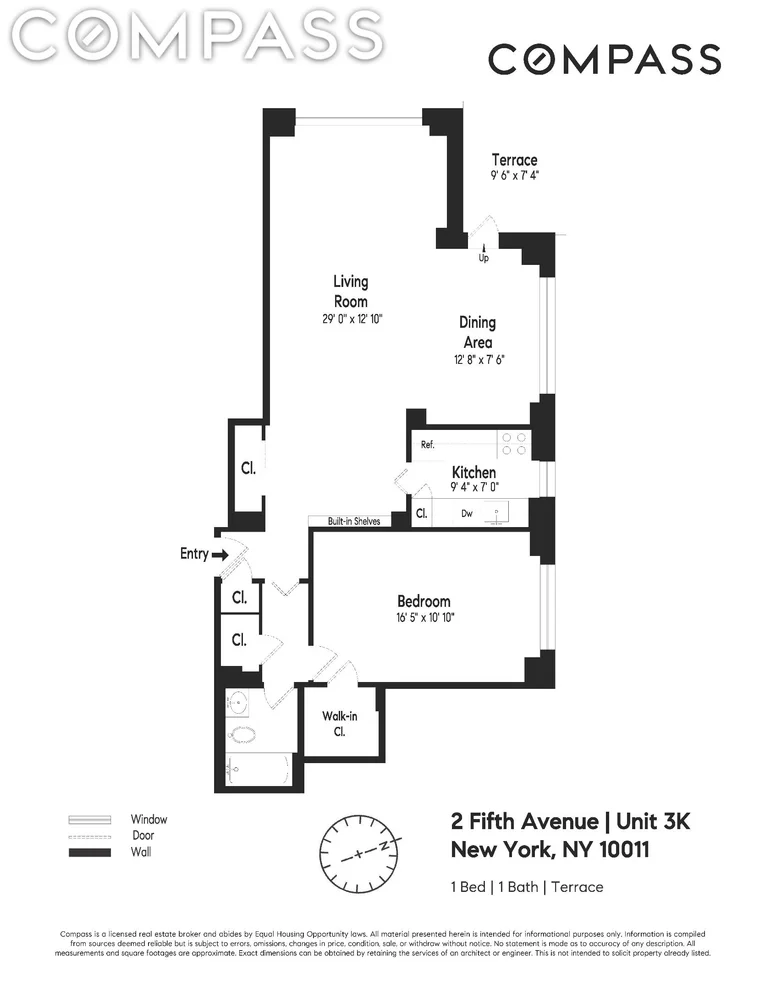 Unit for sale at 2 5th Avenue, Manhattan, NY 10011