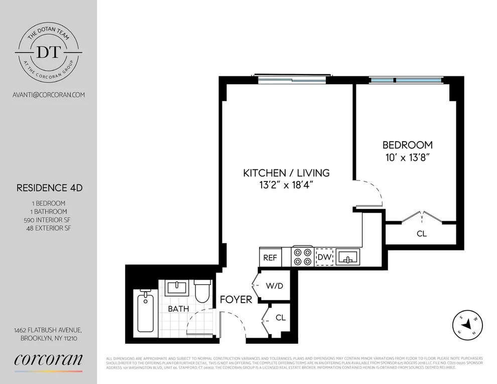 Unit for sale at 1462 FLATBUSH Avenue, Brooklyn, NY 11210