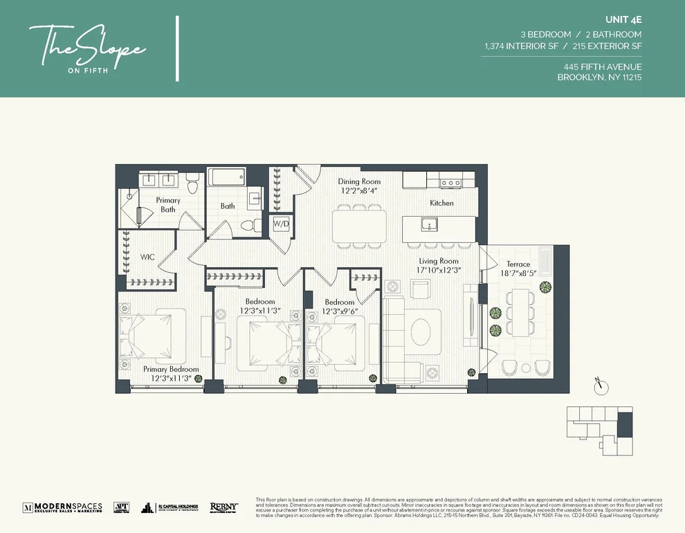 Unit for sale at 445 5th Avenue, Brooklyn, NY 11215