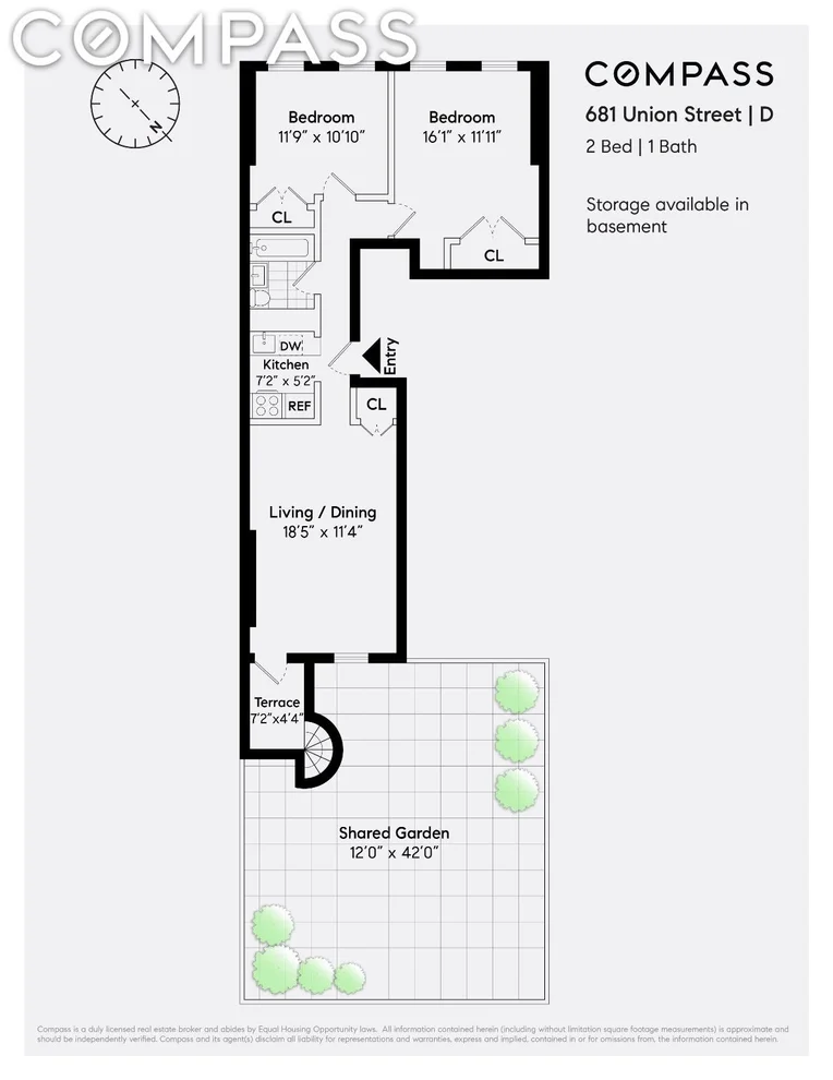 Unit for sale at 681 Union Street, Brooklyn, NY 11215