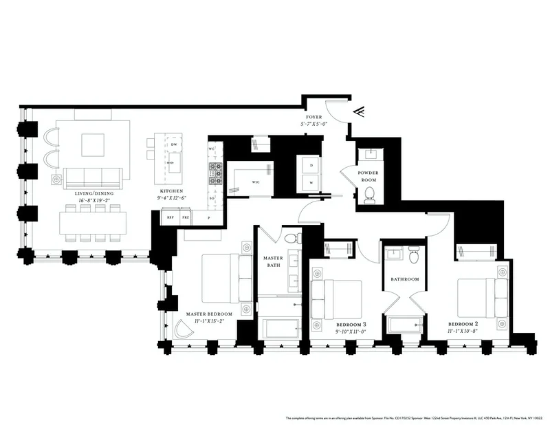 Unit for sale at 543 W 122ND Street, Manhattan, NY 10027
