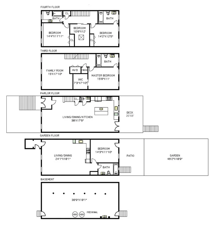 Unit for sale at 188 Van Buren Street, Brooklyn, NY 11221