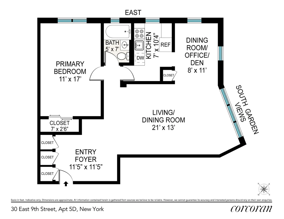 Unit for sale at 30 E 9TH Street, Manhattan, NY 10003