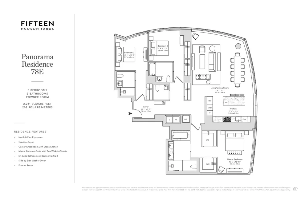 Unit for sale at 15 Hudson Yards, Manhattan, NY 10001