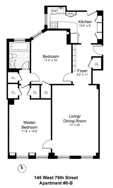 Unit for sale at 145 W 79TH Street, Manhattan, NY 10024