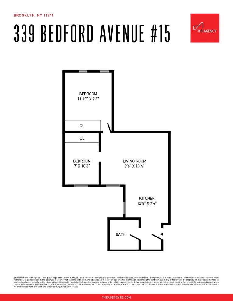 Unit for sale at 339 Bedford Avenue, Brooklyn, NY 11211