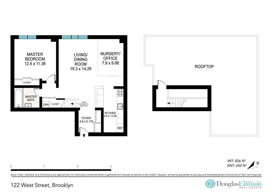 Unit for sale at 122 West Street, Brooklyn, NY 11222
