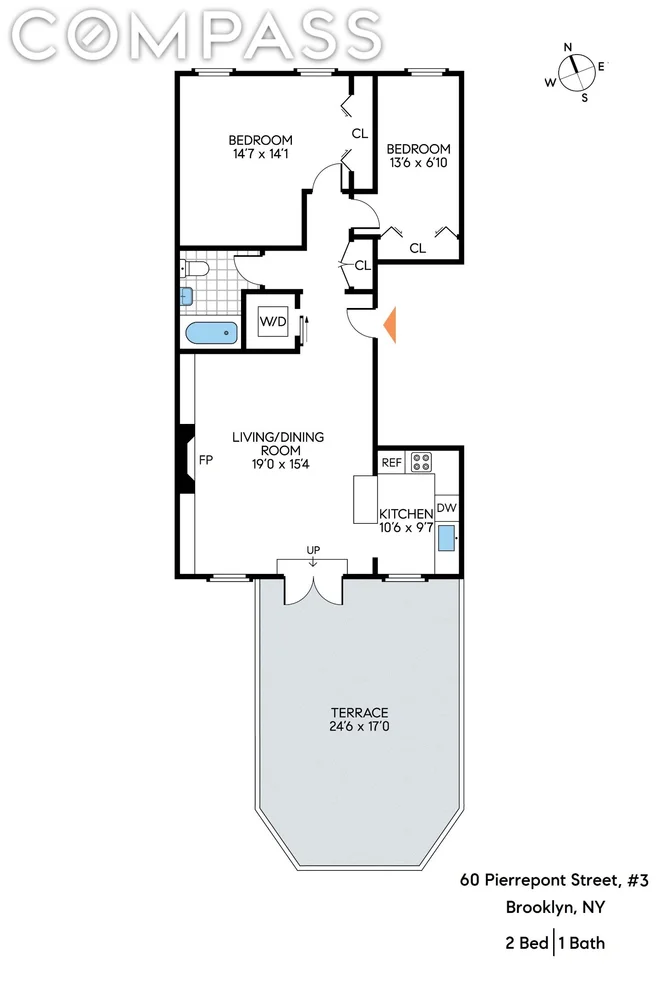 Unit for sale at 60 Pierrepont Street, Brooklyn, NY 11201