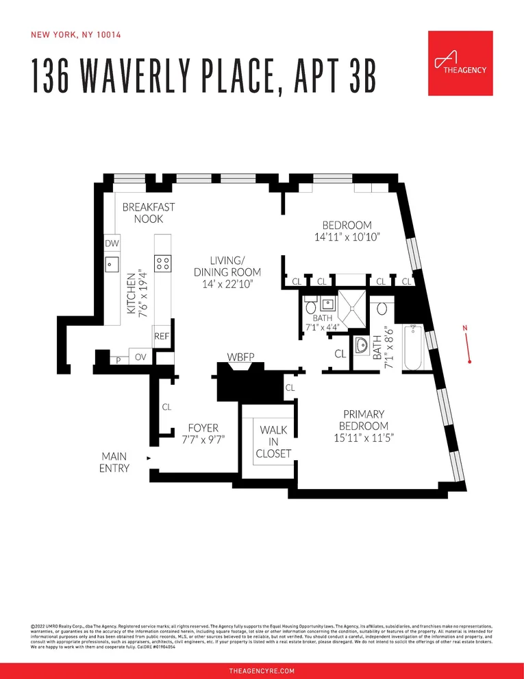 Unit for sale at 136 Waverly Place, Manhattan, NY 10014
