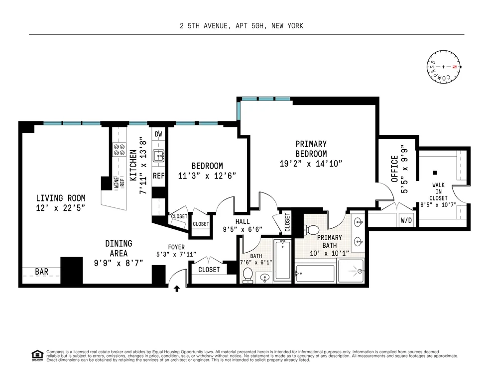 Unit for sale at 2 5th Avenue, Manhattan, NY 10011