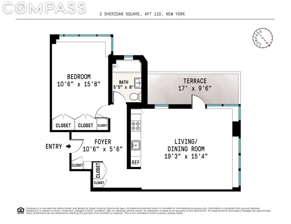 Unit for sale at 3 Sheridan Square, Manhattan, NY 10014
