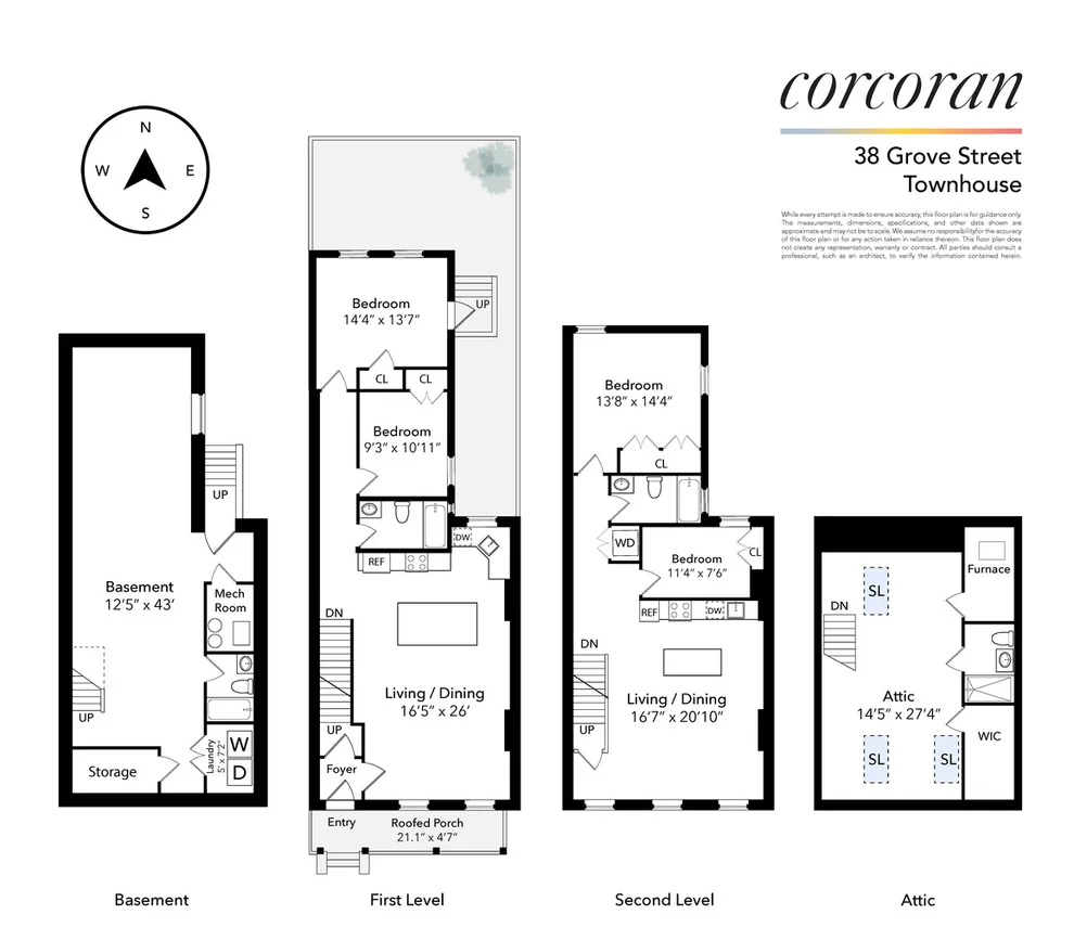 Unit for sale at 38 GROVE Street, Brooklyn, NY 10014