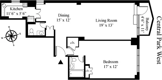 Unit for sale at 80 Central Park W, Manhattan, NY 10023