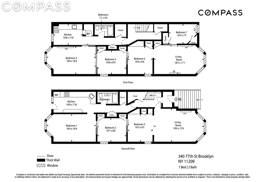 Unit for sale at 340 77th Street, Brooklyn, NY 11209