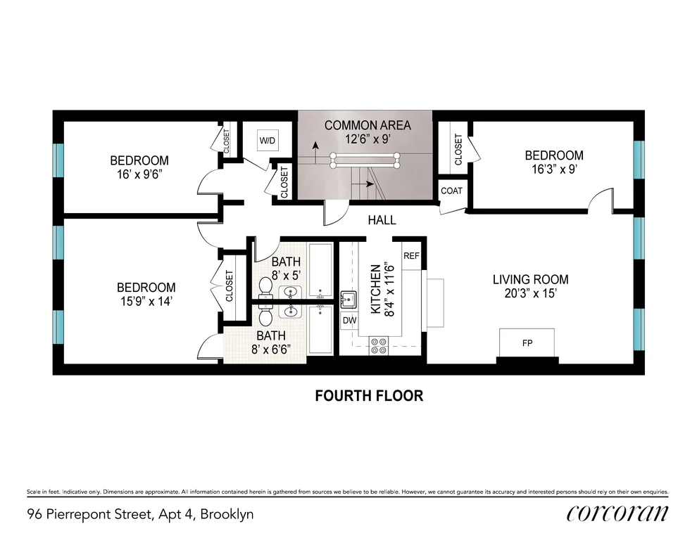 Unit for sale at 96 PIERREPONT Street, Brooklyn, NY 11201