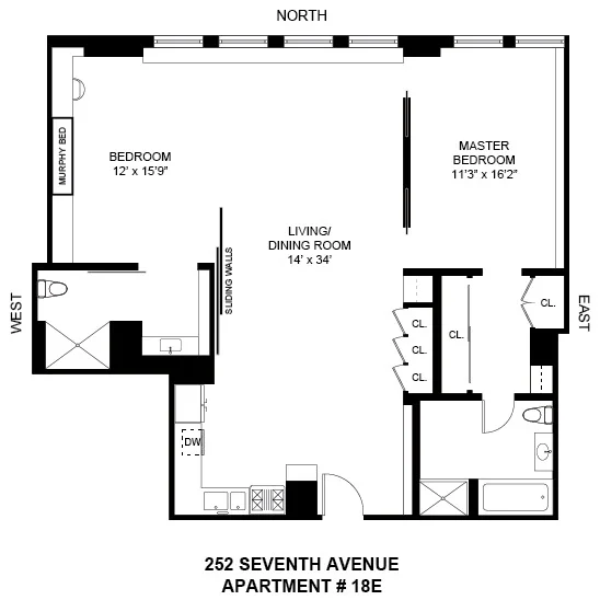Unit for sale at 252 7th Avenue, Manhattan, NY 10001