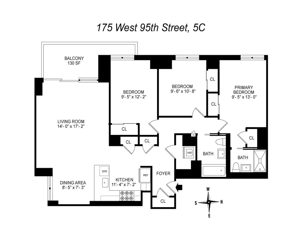 Unit for sale at 175 W 95TH Street, Manhattan, NY 10025