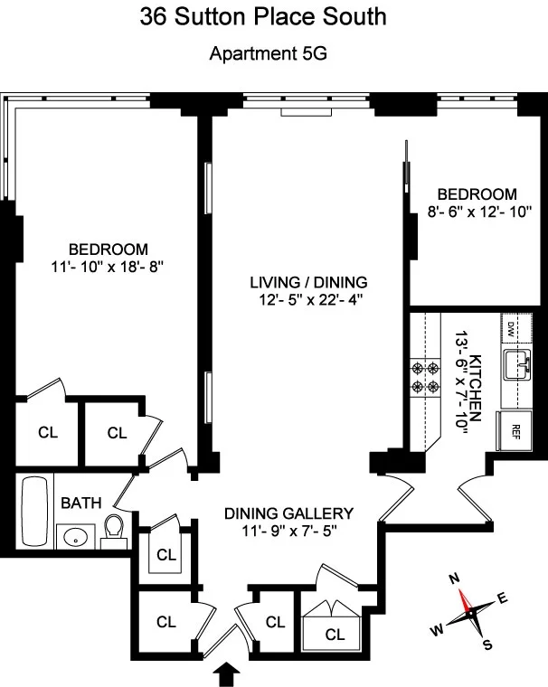 Unit for sale at 36 SUTTON Place S, Manhattan, NY 10022