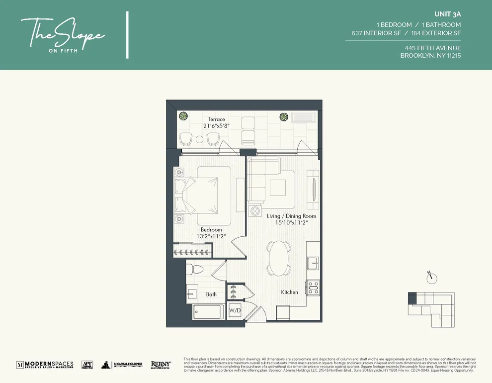 Unit for sale at 445 5th Avenue, Brooklyn, NY 11215