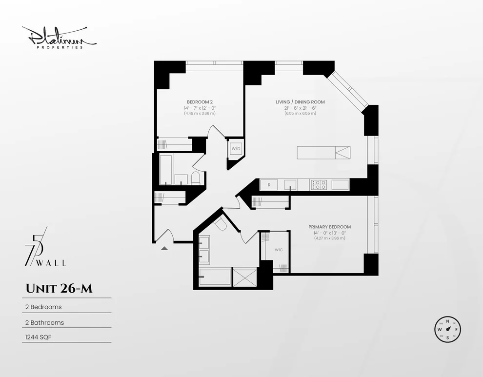 Unit for sale at 75 WALL Street, Manhattan, NY 10005